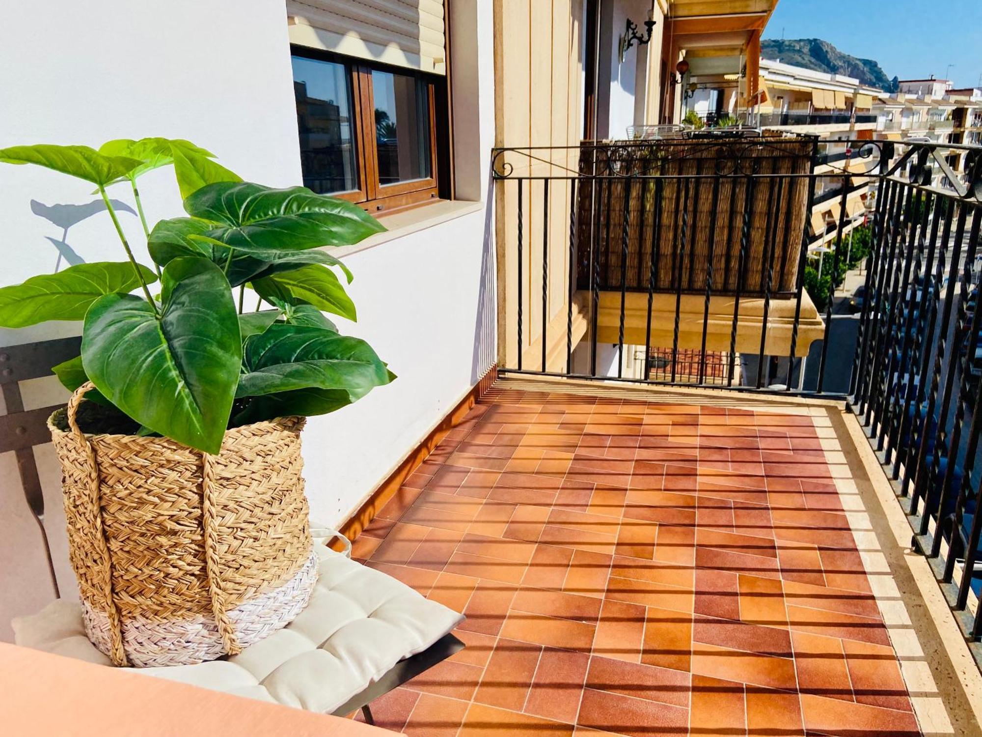Javea Au Port Vue Mer Devant La Plage Grand Appartement Terrasse Clim Et Wifi المظهر الخارجي الصورة